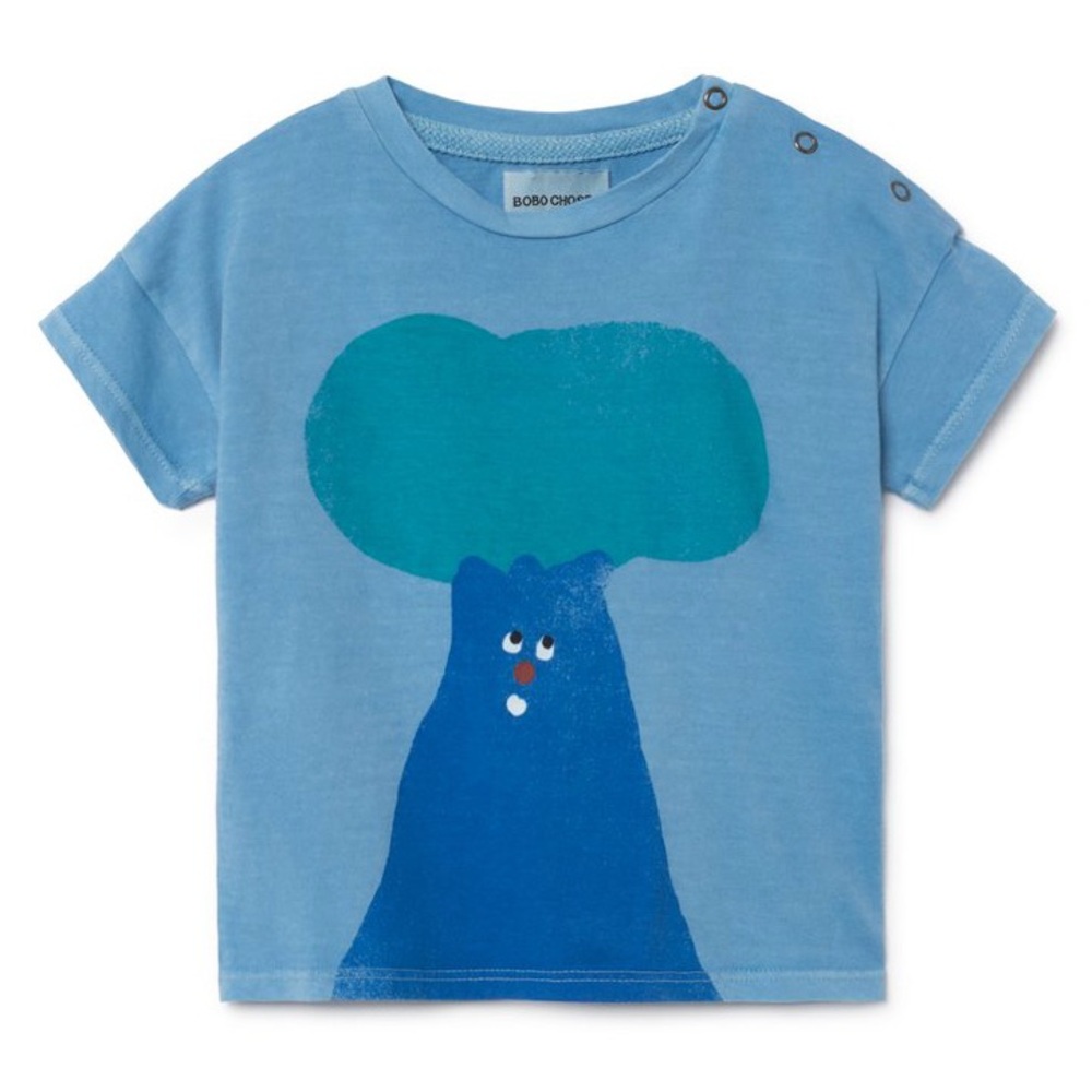 Bobo Choses Blue Graphic Kids Mr. Tree T-Shirt